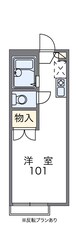 レオパレス高雄の物件間取画像